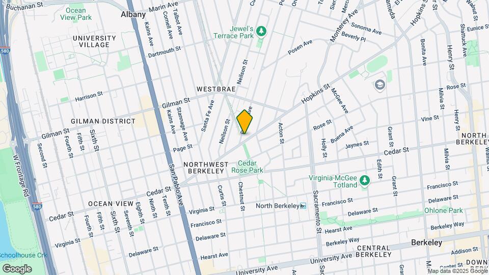 1309 Hopkins St Map and Location Details