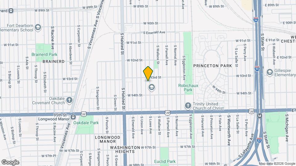 9318 S Lowe Ave Map and Location Details