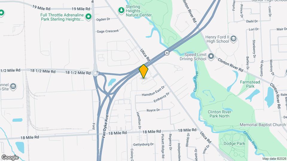 8719 George F Bunker Blvd Map and Location Details