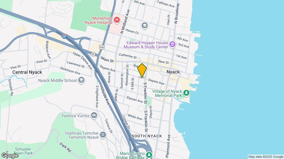 121 Depew Ave, Unit C Map and Location Details