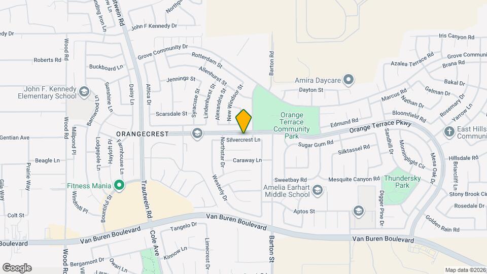 19952 Silvercrest Ln Map and Location Details