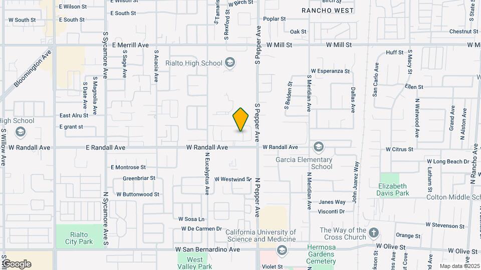 860 S Lamarr St Mapa y Detalles de la Ubicación