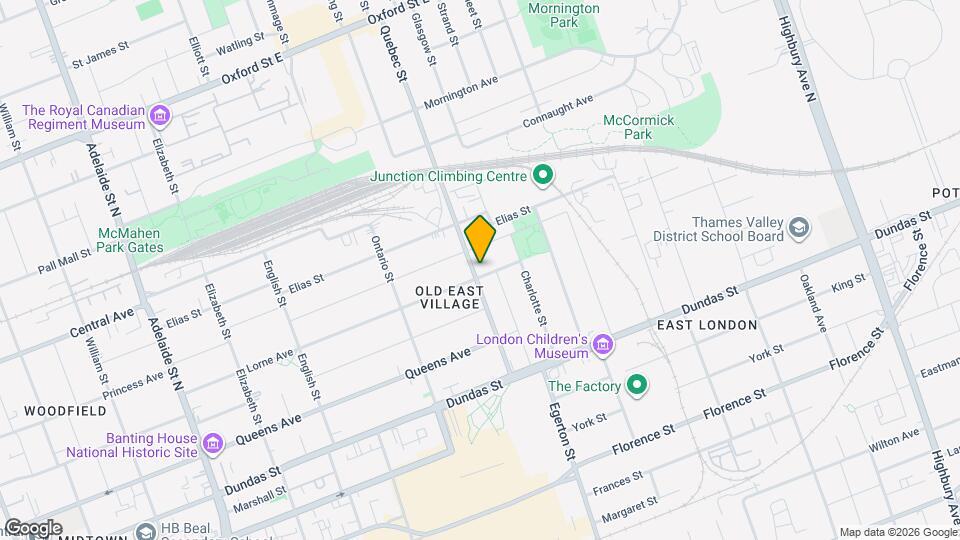 510 Quebec St, Unit 1226 Map and Location Details