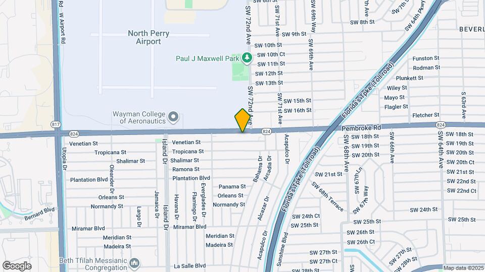 7240-7300 Pembroke Rd Map and Location Details