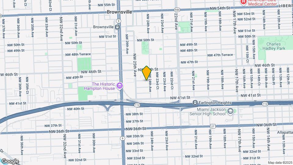 2424 NW 44th St Map and Location Details