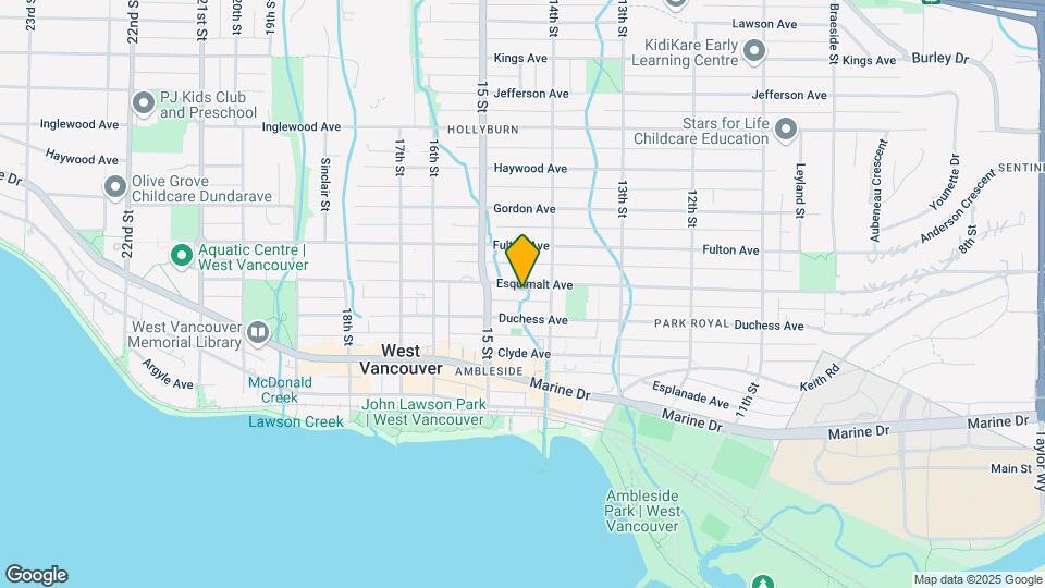1440 Esquimalt Ave Map and Location Details