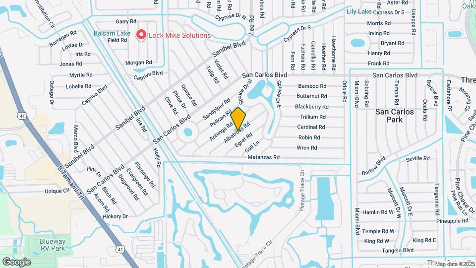 8136 Albatross Rd Map and Location Details
