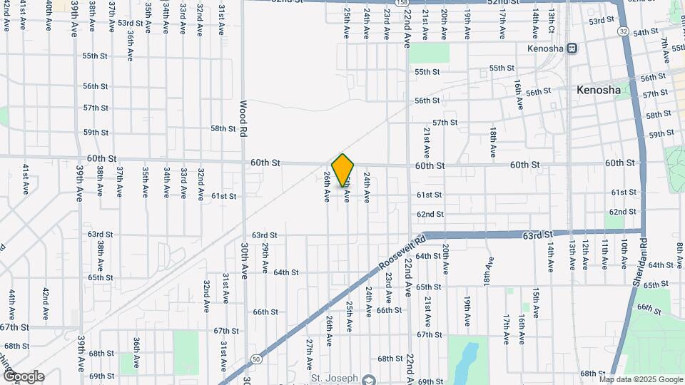 6040 25th Ave Map and Location Details
