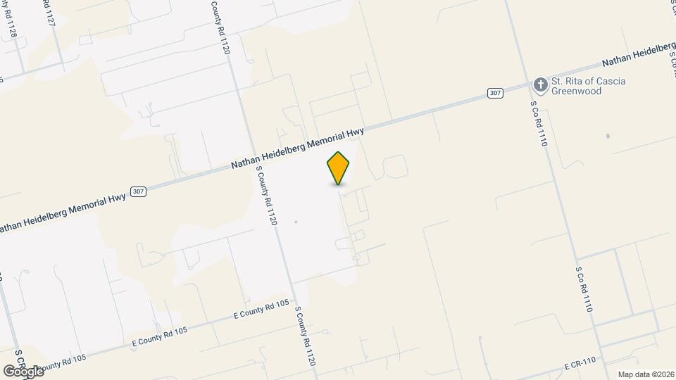 1910 S County Rd 1118 Map and Location Details