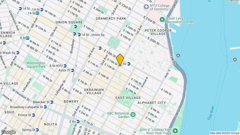 214 1st Ave. Map and Location Details