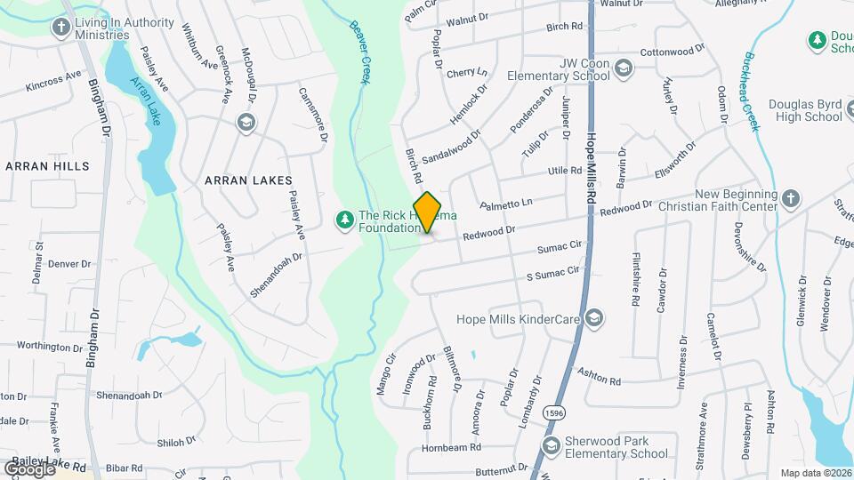 5632 Birch Rd Map and Location Details