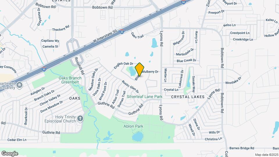 6018 Blue Oak Dr Map and Location Details
