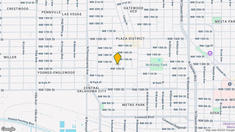 1301 Louise Ave Map and Location Details