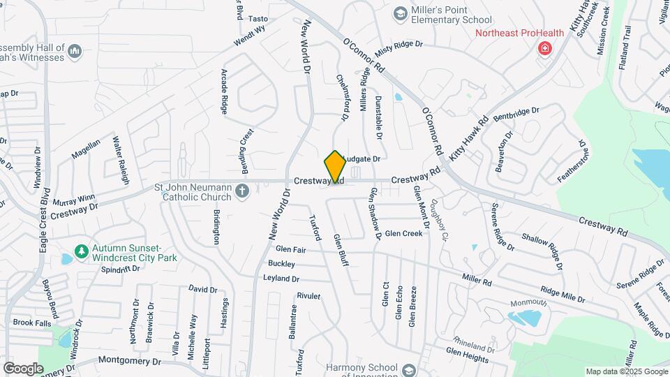 Crestway Crossings Map and Location Details