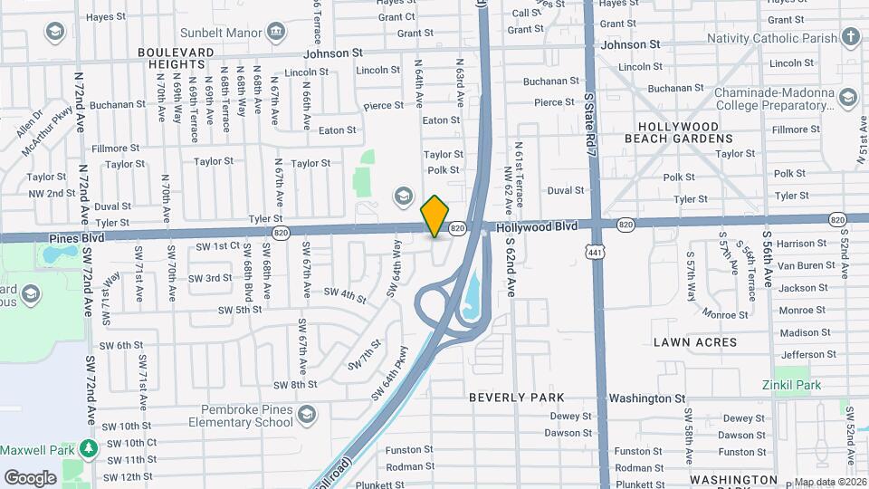 101 SW 64th Ave Map and Location Details