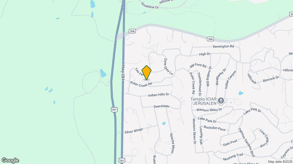 2341 Puter Creek Rd Map and Location Details