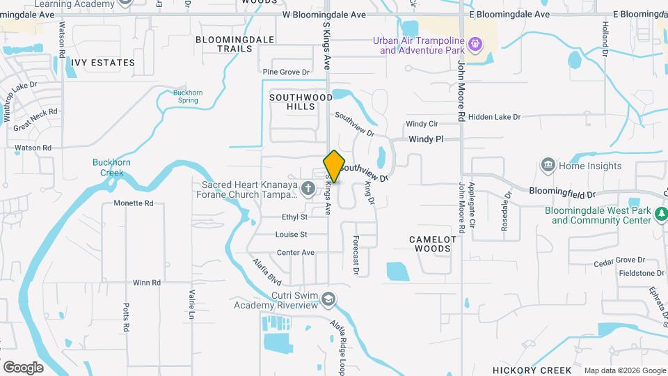 643 Pine Forest Dr Map and Location Details