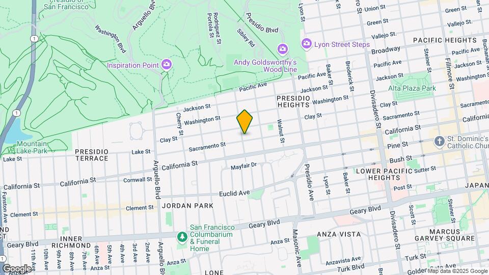 360 Locust St Map and Location Details
