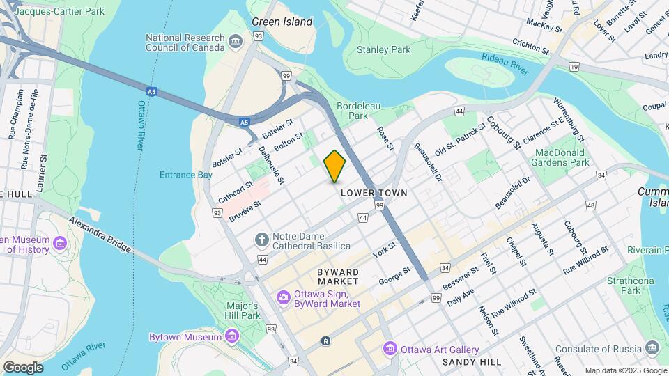 240 Cumberland St Map and Location Details