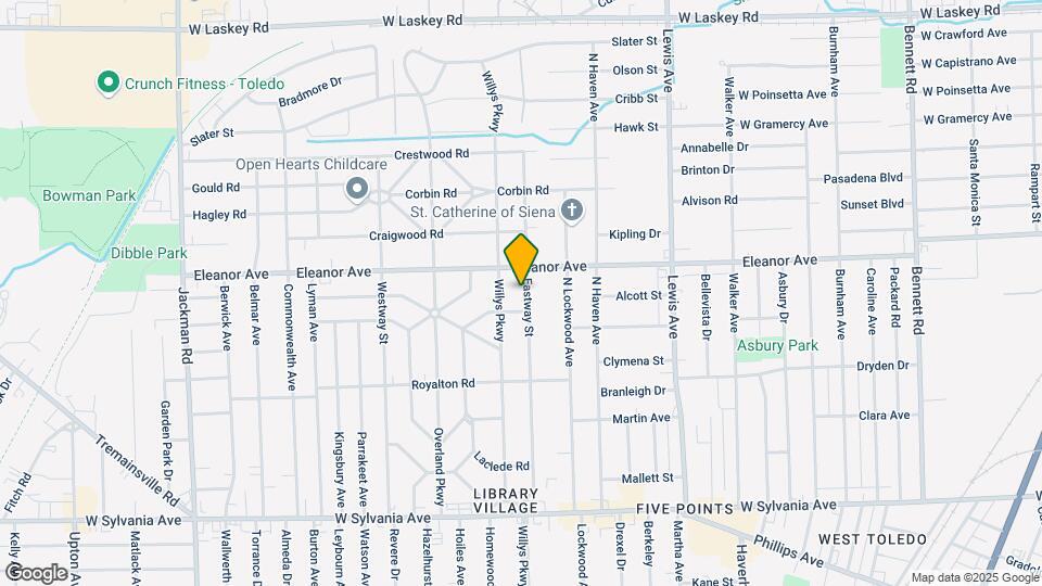 4417 Eastway St Map and Location Details