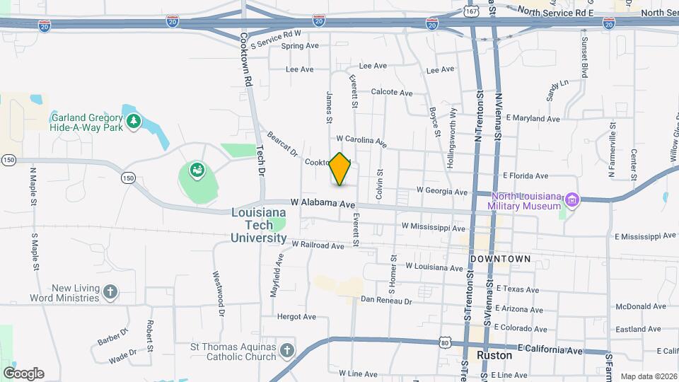 711 W Georgia Ave Map and Location Details