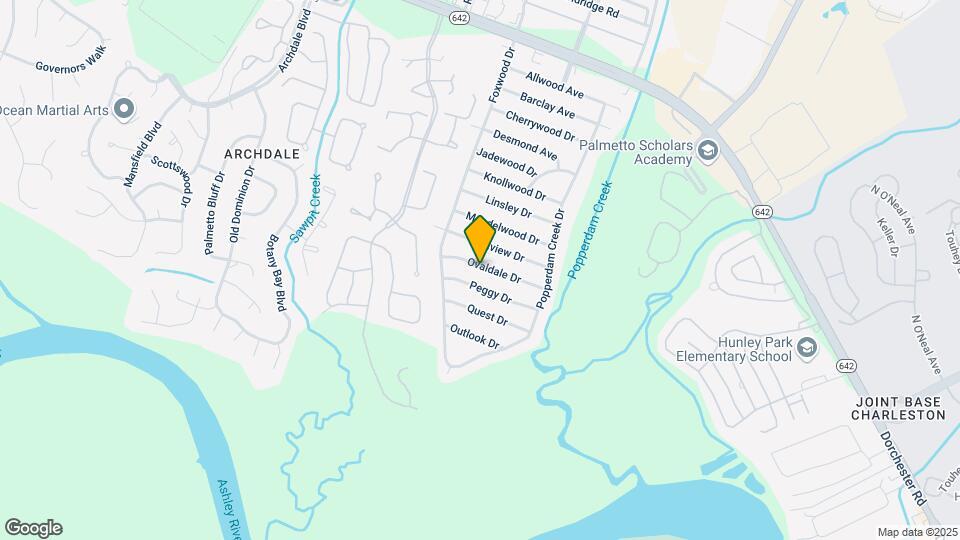7725 Ovaldale Dr Map and Location Details