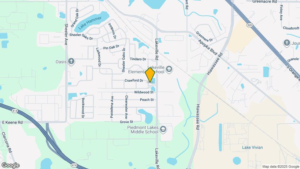 1597 Crawford Dr Map and Location Details