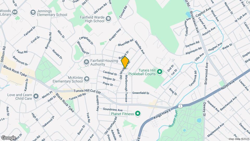 241 Old Stratfield Rd Map and Location Details