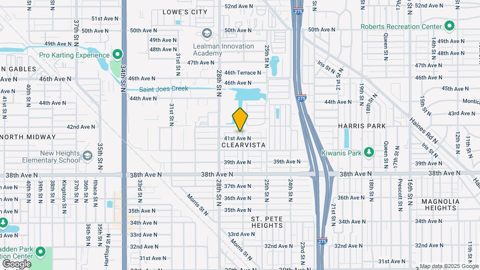 2611 41st Ave N Map and Location Details