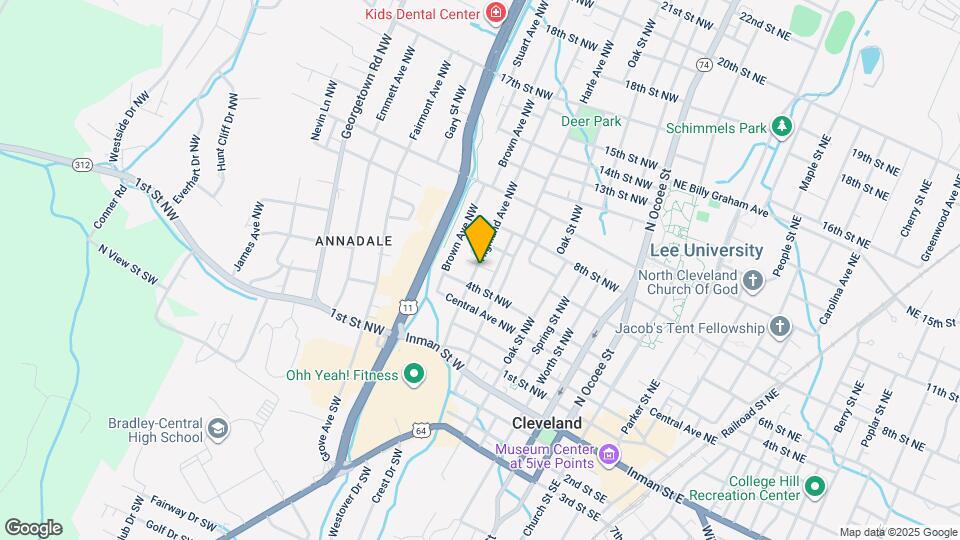 450 Highland Ave NW Map and Location Details