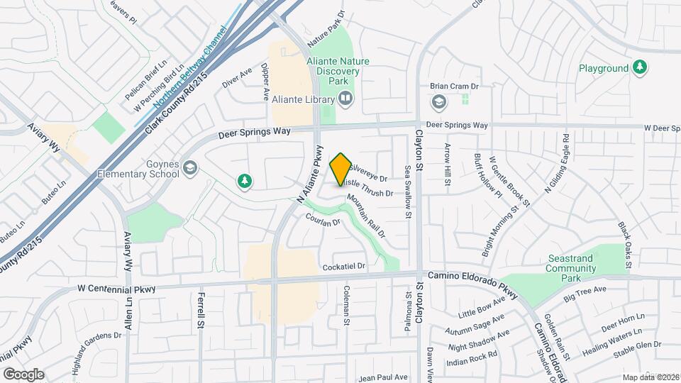 2420 Mountain Rail Dr Map and Location Details