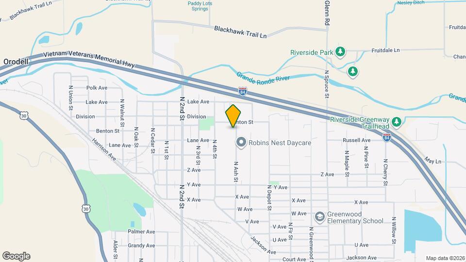 2904 N Ash St Map and Location Details