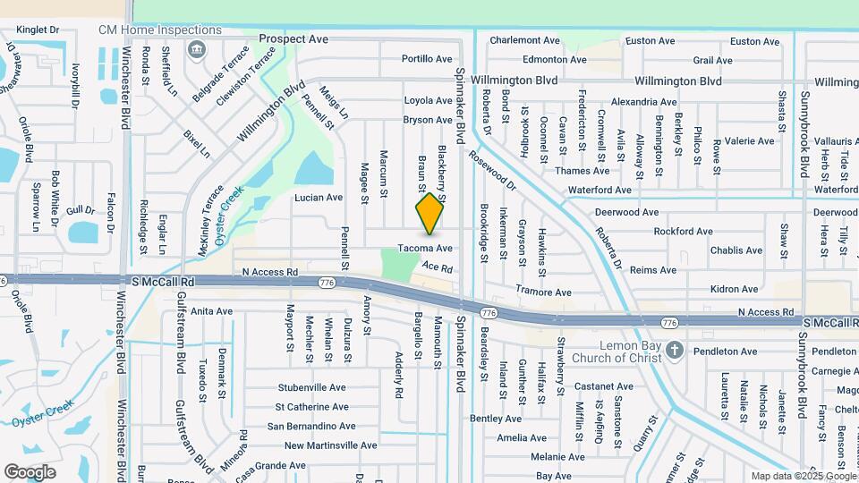 9482 Tacoma Ave Map and Location Details