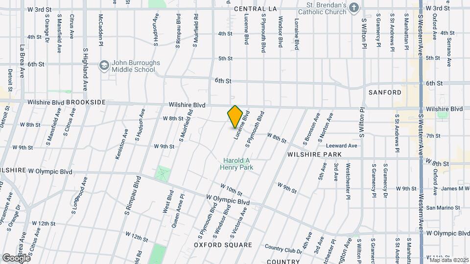 811 S Lucerne Blvd Map and Location Details