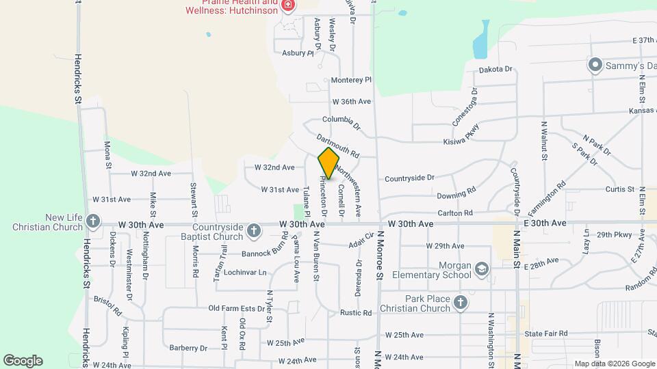 3102 Princeton Dr Map and Location Details