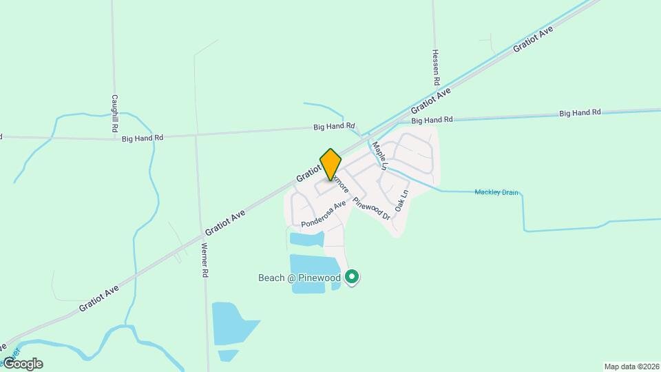 305 Cedar Ln Mapa y Detalles de la Ubicación