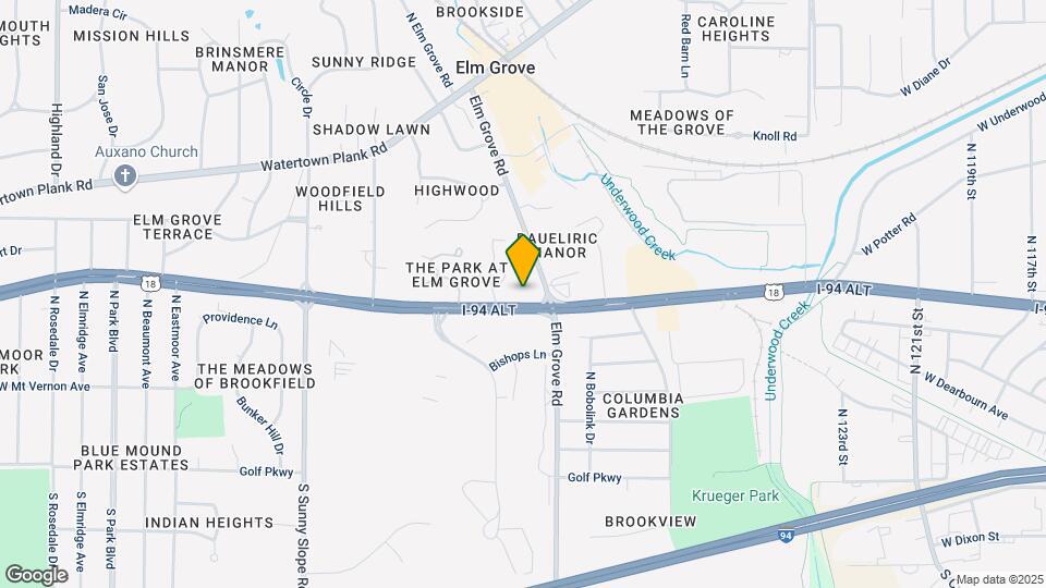 13200 W Bluemound Rd Map and Location Details