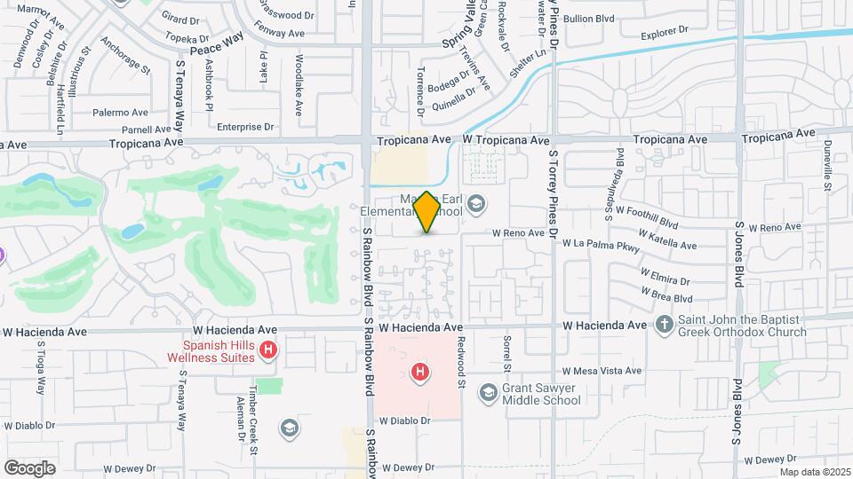 5054 S Rainbow Blvd Map and Location Details