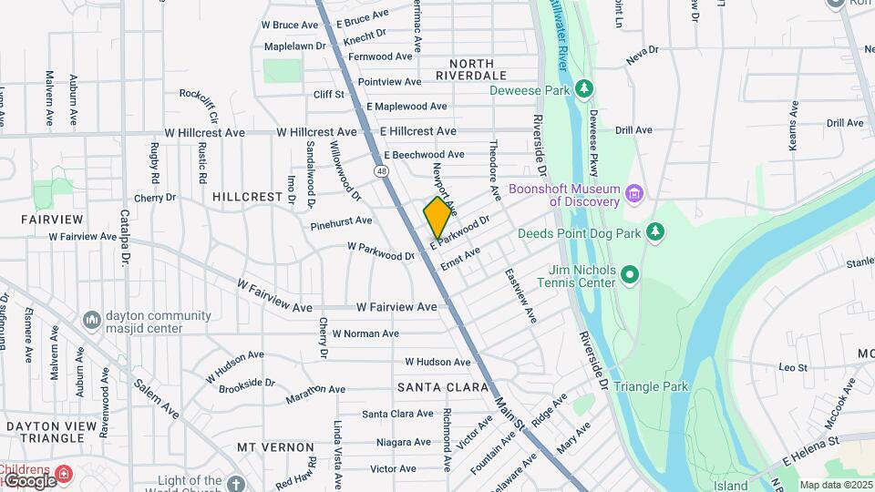 22 E Parkwood Dr Map and Location Details