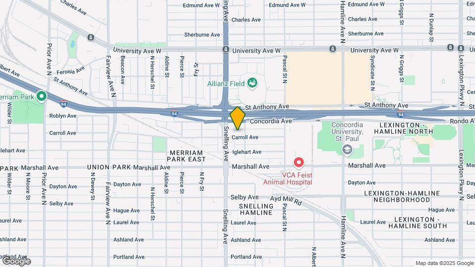 1555 Carroll Ave Mapa y Detalles de la Ubicación