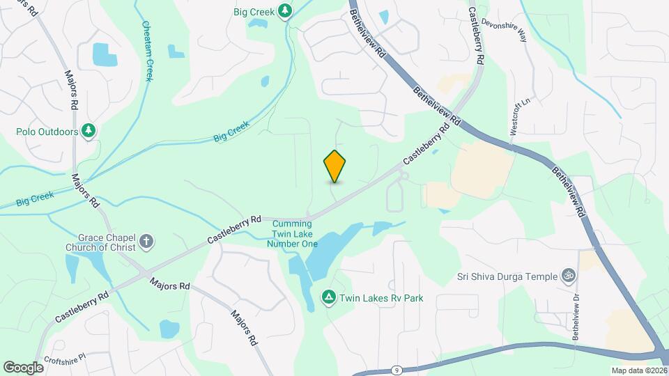 5830 Falling View Ln Map and Location Details