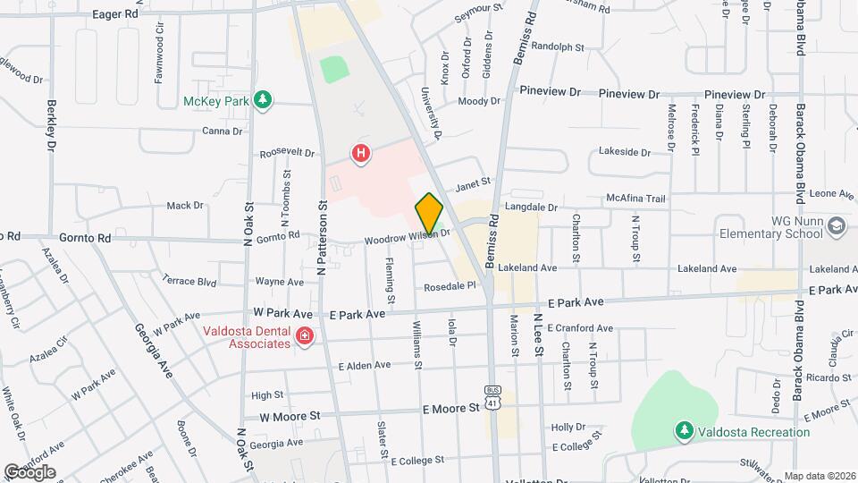 405 Woodrow Wilson Dr Map and Location Details