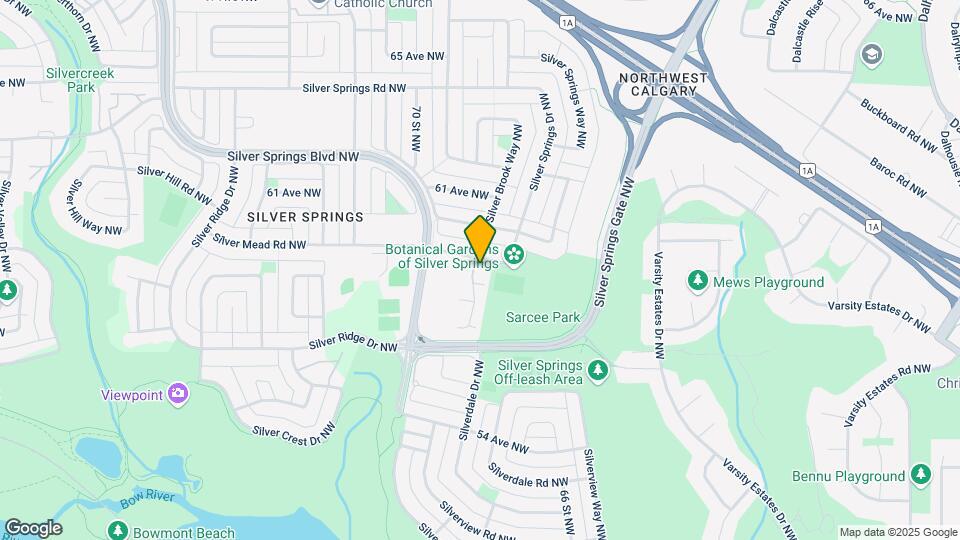 27 Silver Springs Dr NW Map and Location Details