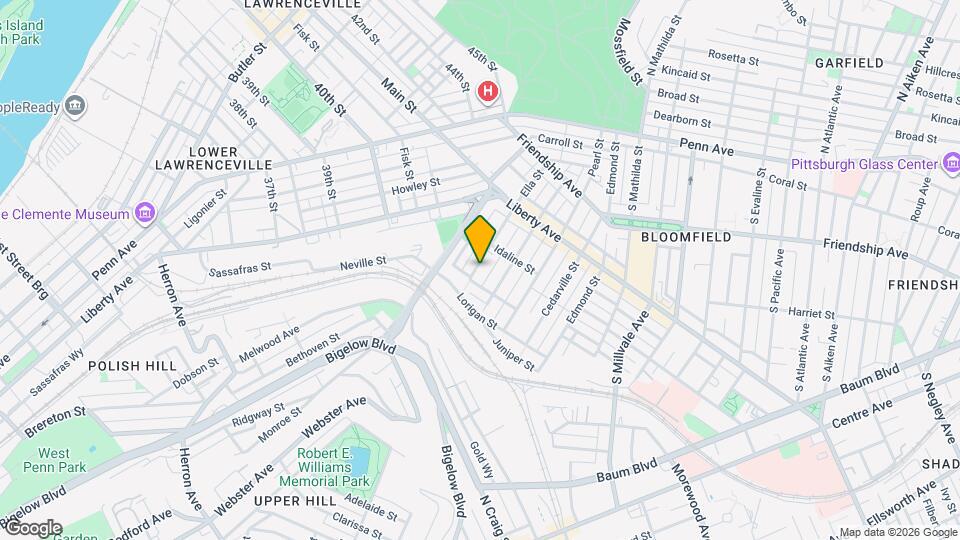 433 Ella St Map and Location Details