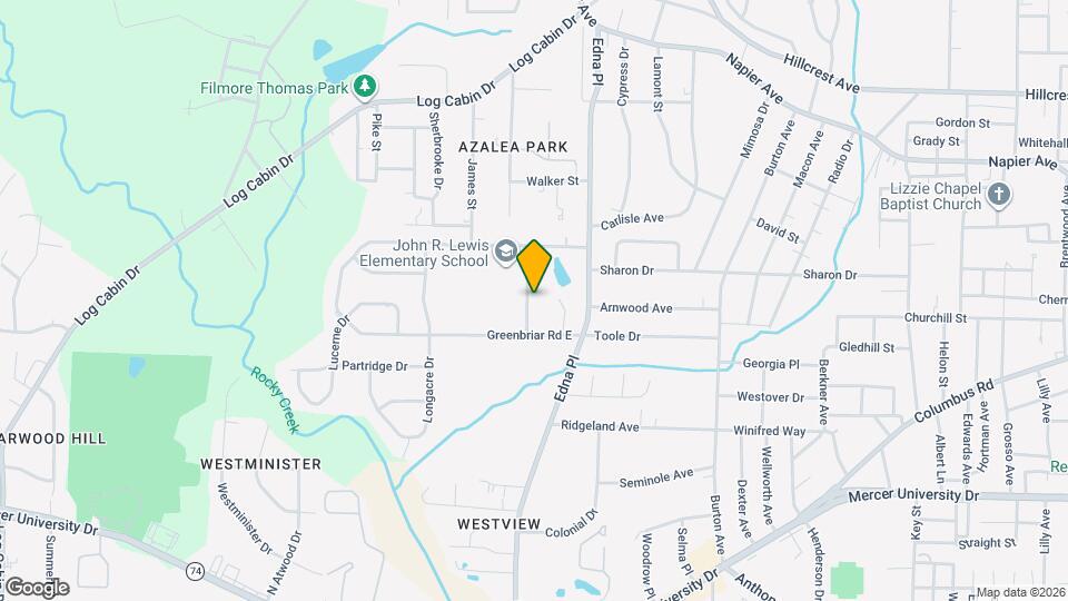 1350 Brinwood Dr Mapa y Detalles de la Ubicación