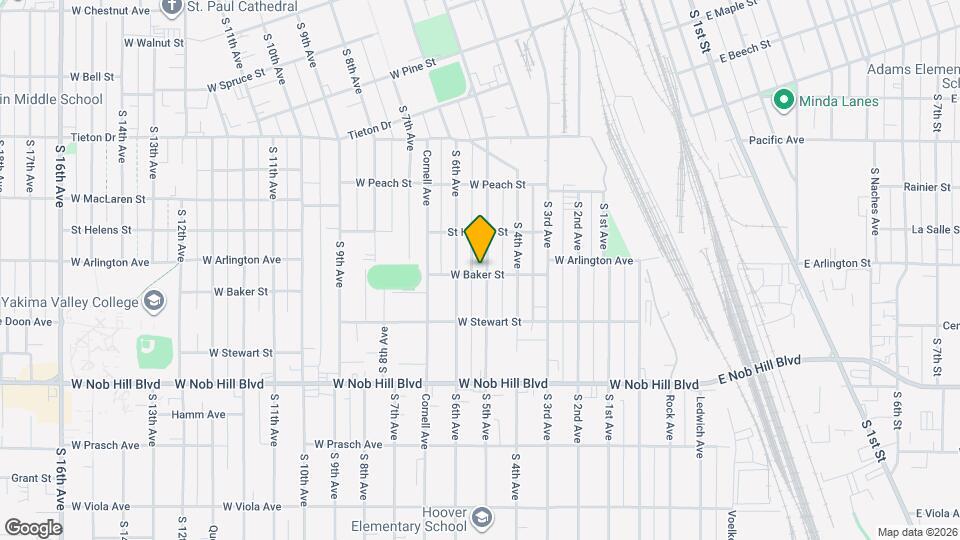 816 S 5th Ave Map and Location Details