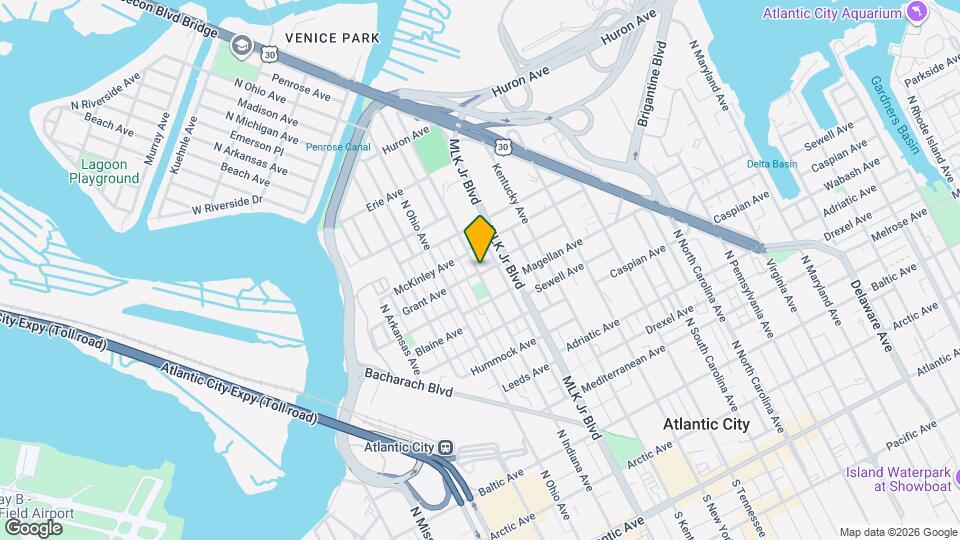 803 N Indiana Ave Map and Location Details