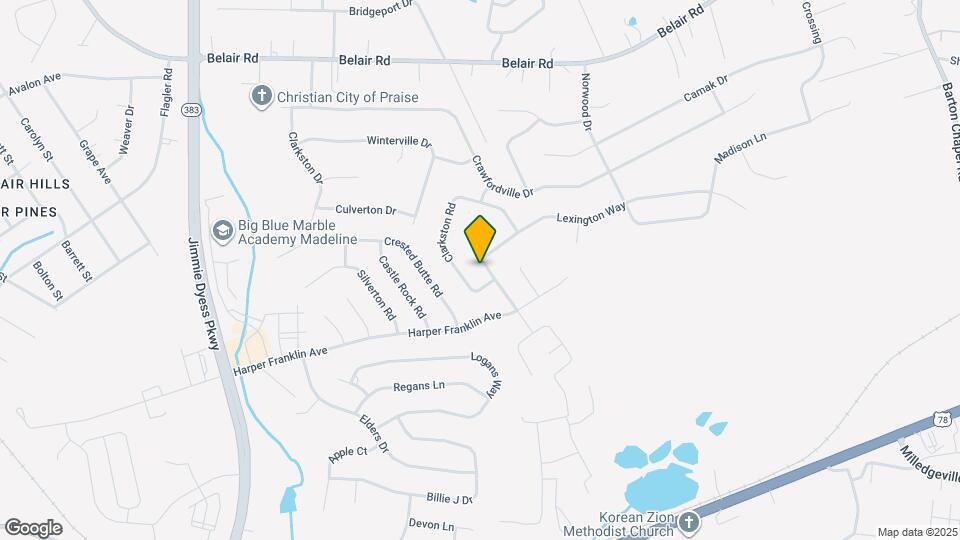 3417 Covington Ct Map and Location Details