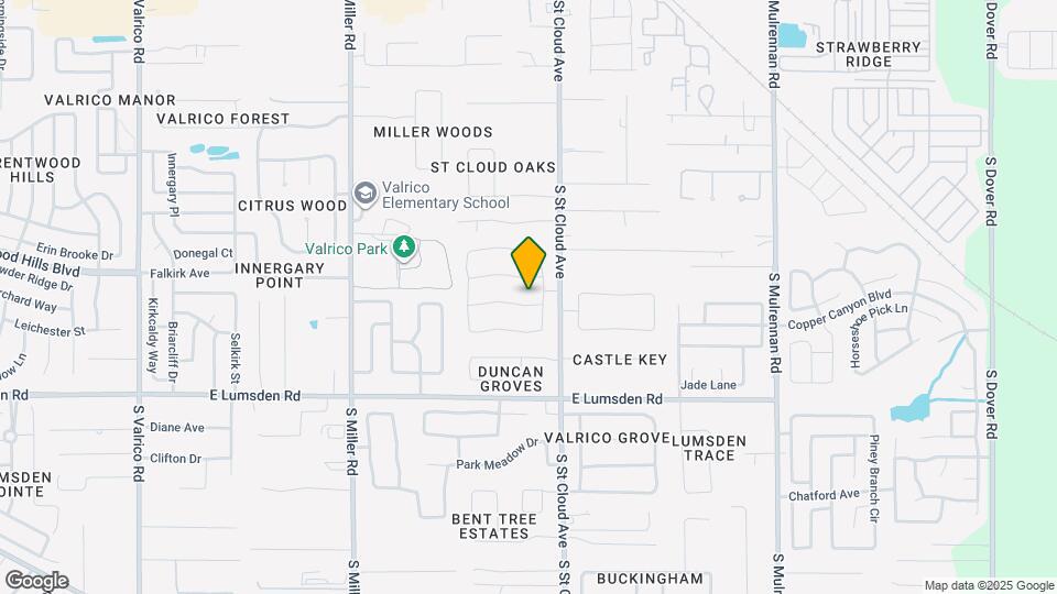 2714 Mock Orange Ct Mapa y Detalles de la Ubicación