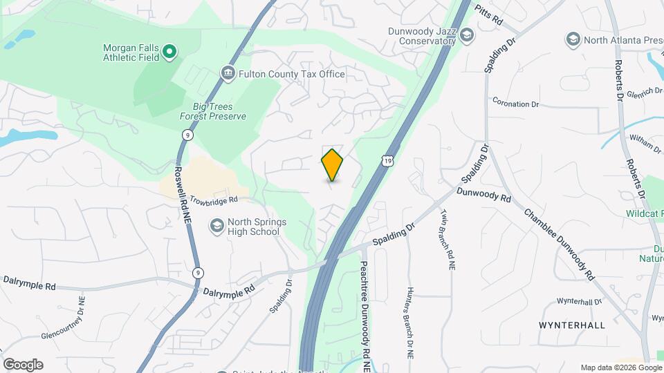 2213 Huntingdon Chase Map and Location Details